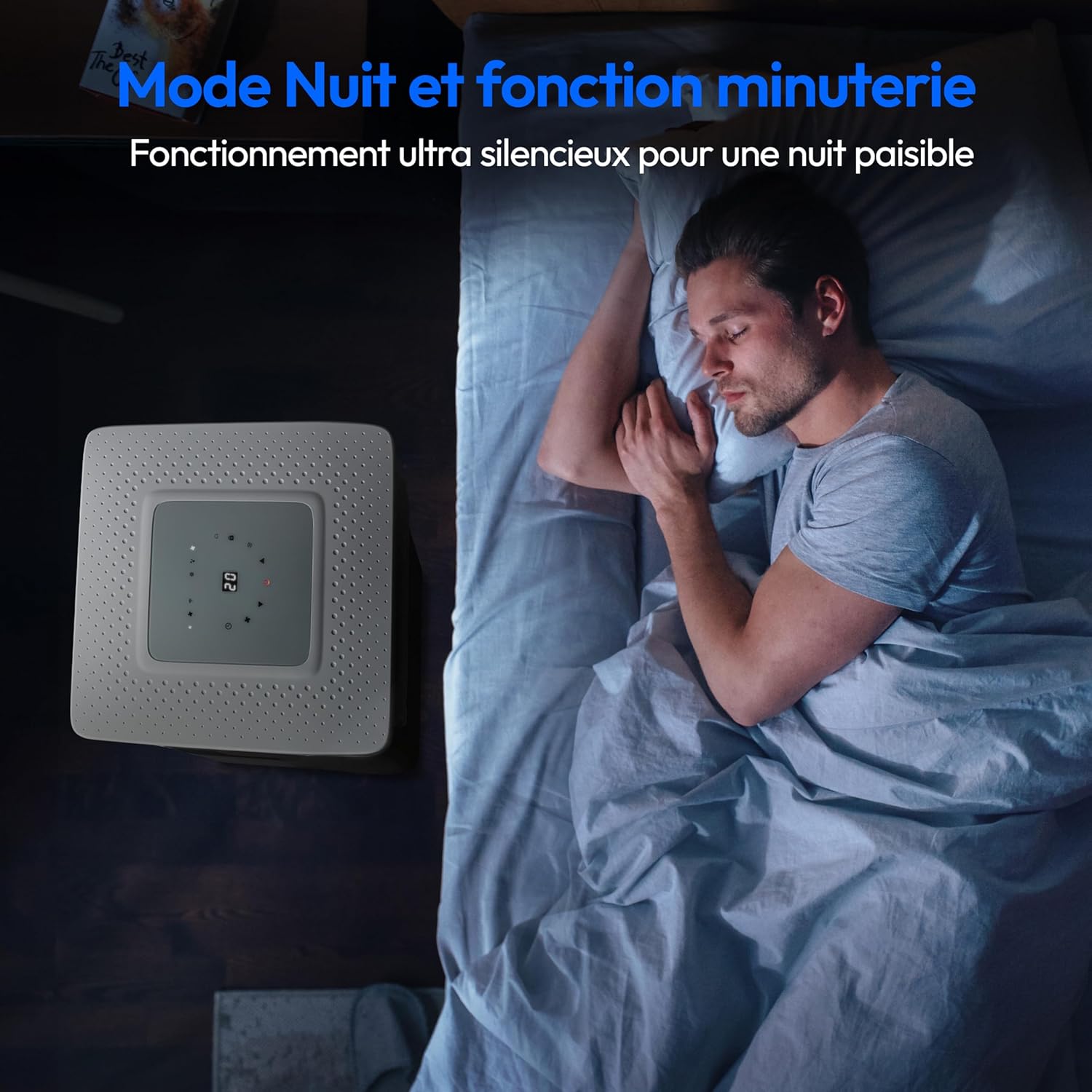 MEDION Smart Climatiseur Mobile P1002 (10000 BTU, 3-en-1, Refroidir, Déshumidification, Ventilation, jusqu'à 34m², kit de joint de fenêtre, mode sommeil, contrôle Wifi, Télécommande, Écran, MD 37733)
