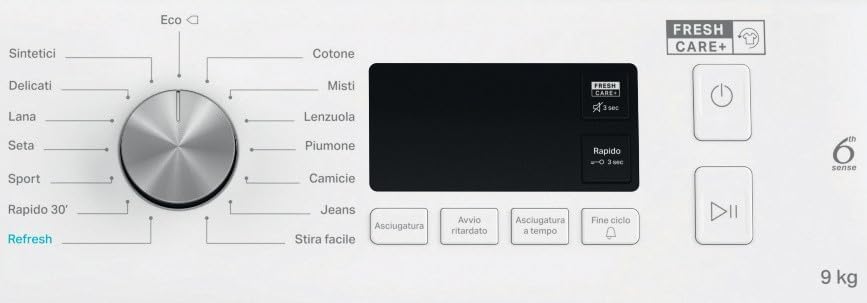 Whirlpool Sèche-linge autoportant avec pompe à chaleur 9 kg FFT M11 9 x 2BS IT R, classe énergétique A++, largeur 59,5 cm, hauteur 84,9 cm, profondeur 64,9 cm