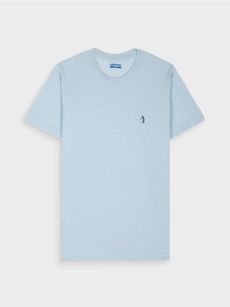 Camiseta Unicolor para Hombre 13160