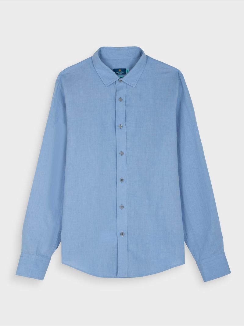 Camisa Unicolor para Hombre 03412