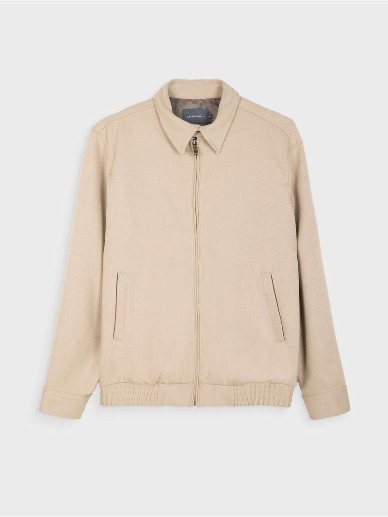 Chaqueta Estilo Clásico Casual con Cierre Frontal 42687