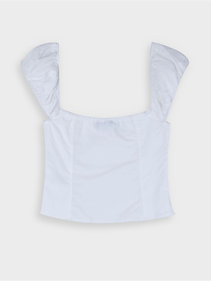 Blusa con Corte de Copa para Mujer 05763