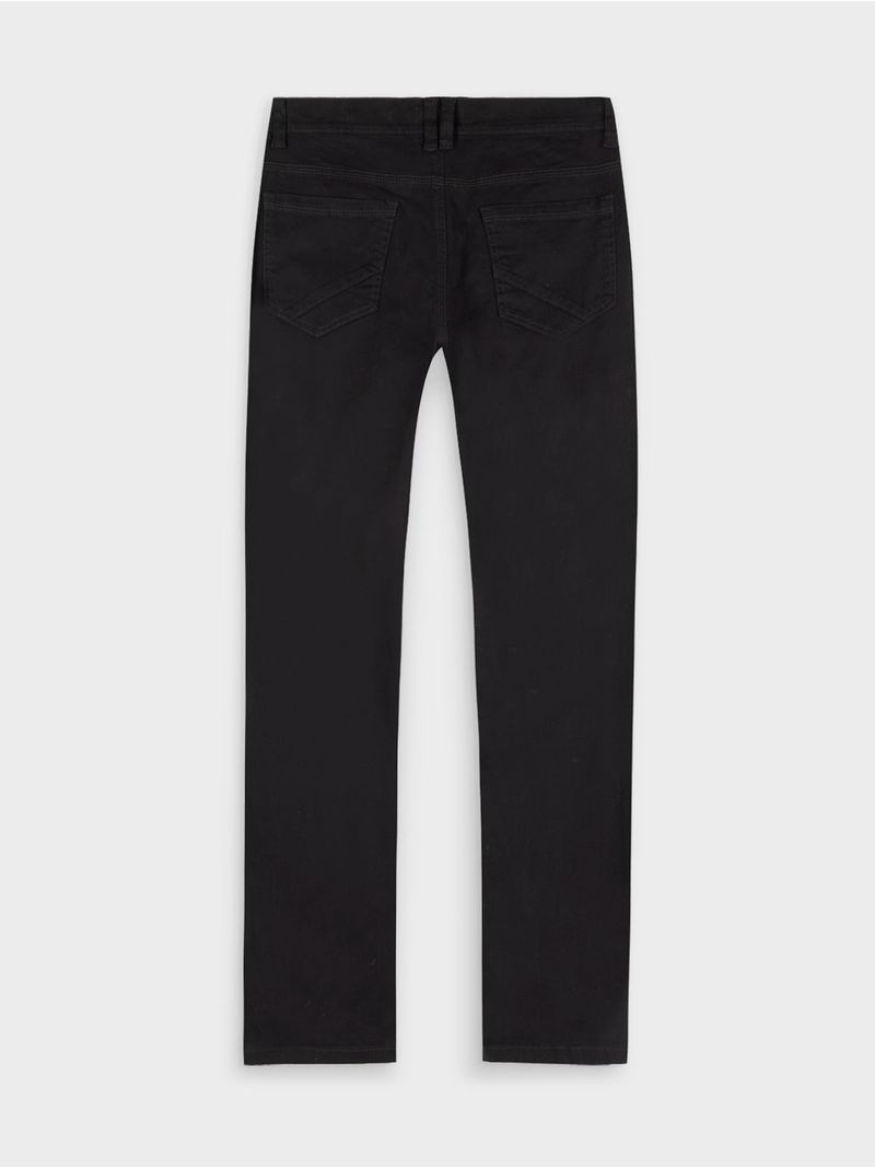 Pantalón Unicolor Slim Fit para Hombre 12851