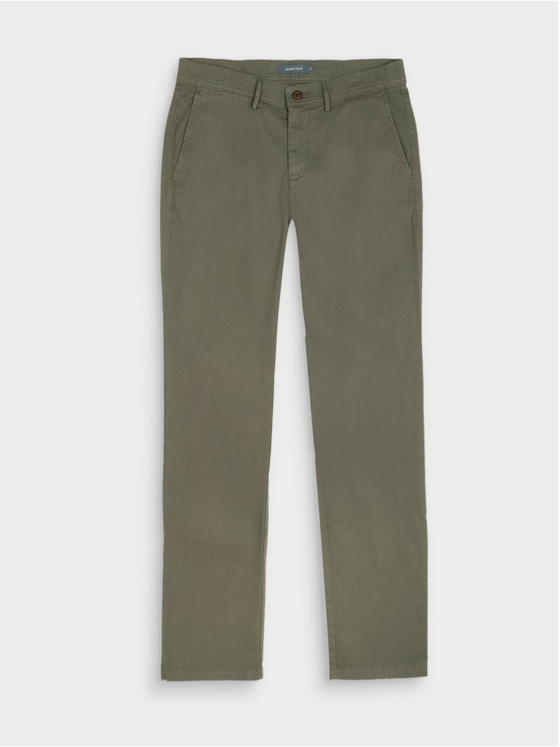 Pantalón Unicolor Regular Fit para Hombre 42594