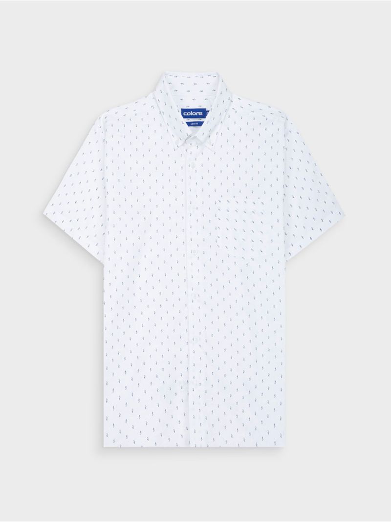 Camisa Algodón Clásica Hombre 13109