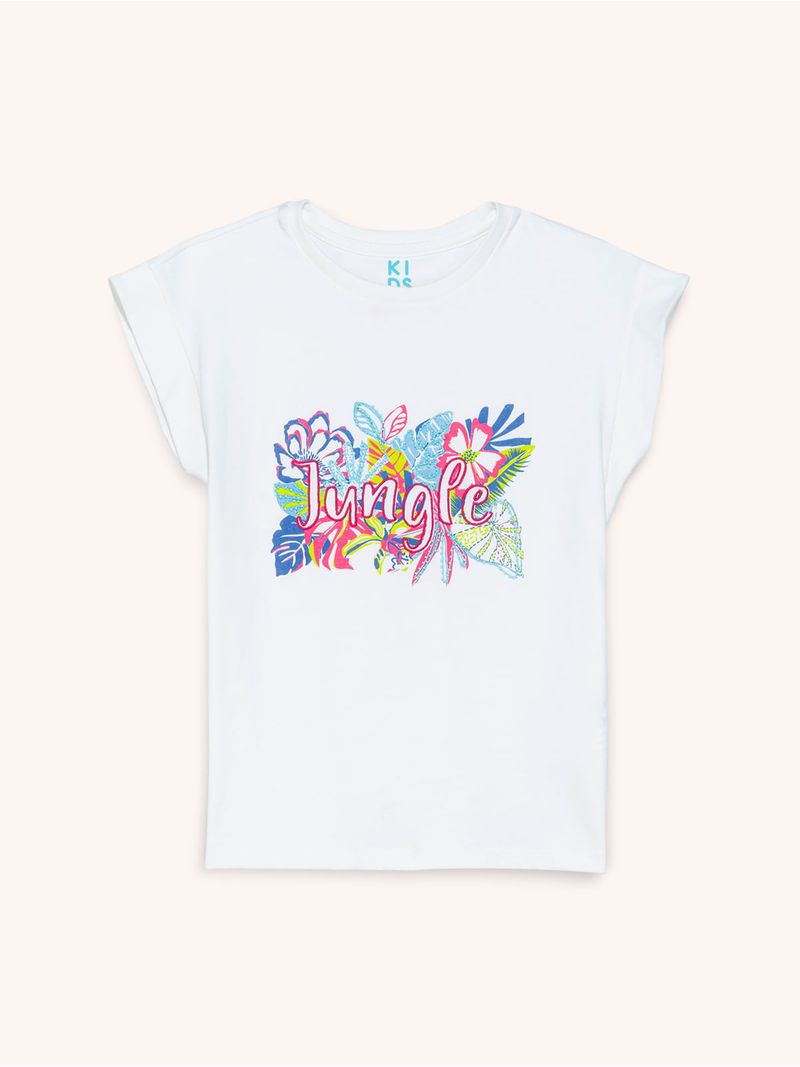Camiseta Estampada para Niña 14211