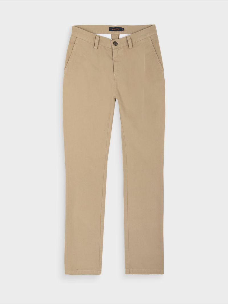 Pantalón Unicolor Slim Fit para Hombre 42384