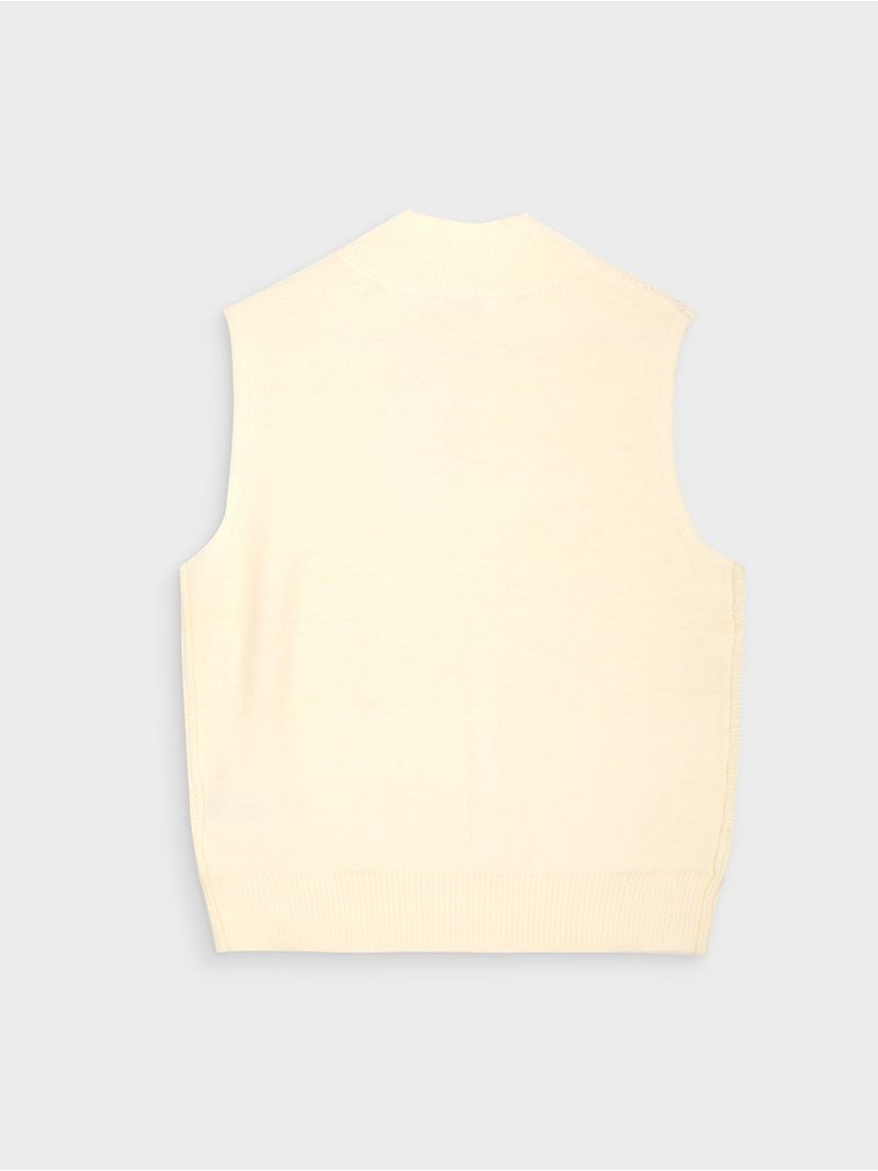 Camisa Tejida Cuello Redondo para Mujer 43710