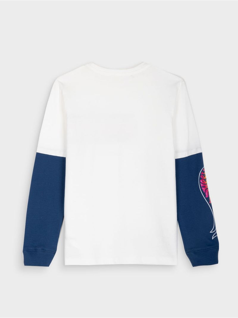 Camiseta Manga Larga de Hot Wheels para Niño 15099