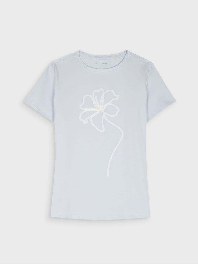 Camiseta Estampada para Mujer 42474