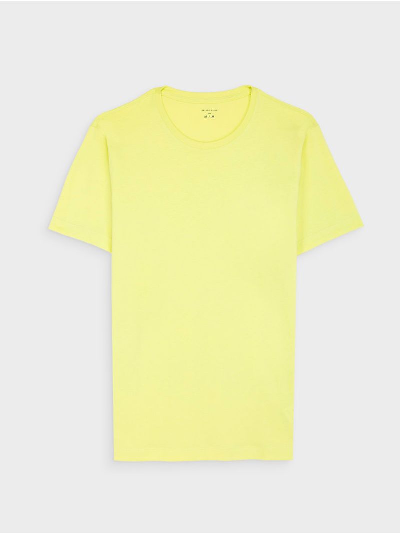 Camiseta Jersey Algodón Cuello Redondo para Hombre 44895