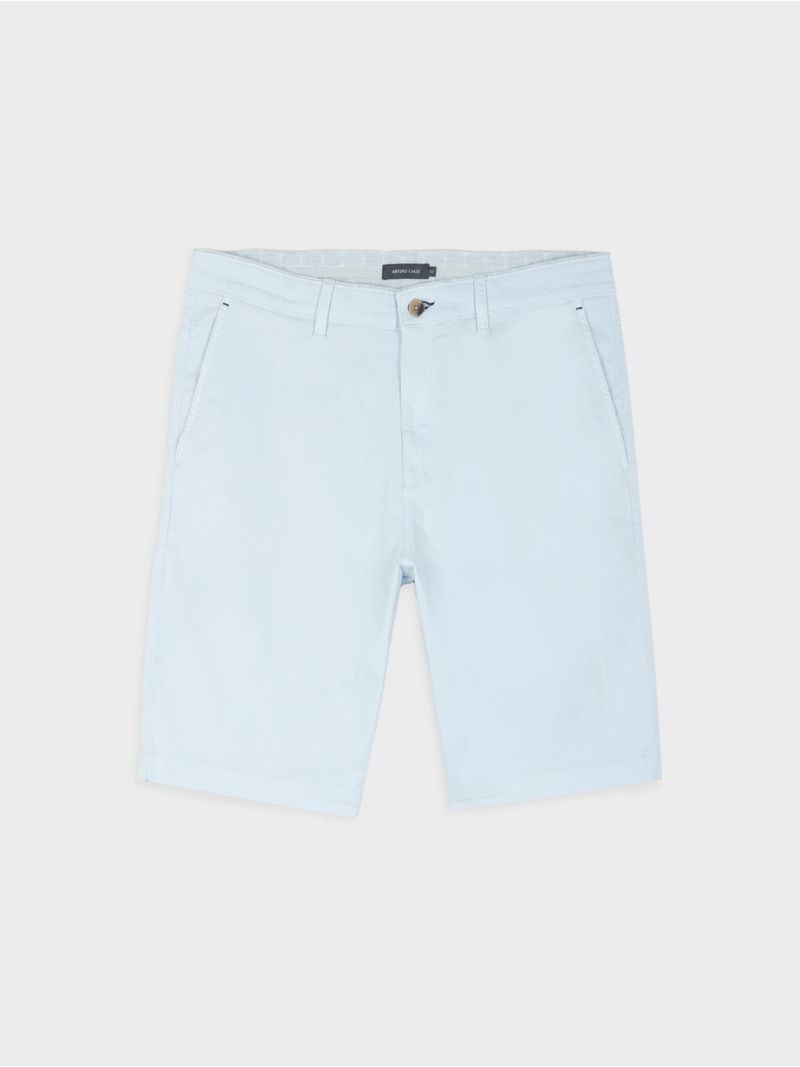 Bermuda Unicolor Regular Fit para Hombre 41886