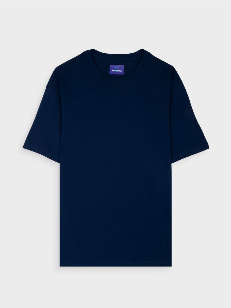 Camisa Unicolor de Algodón para Hombre 05427