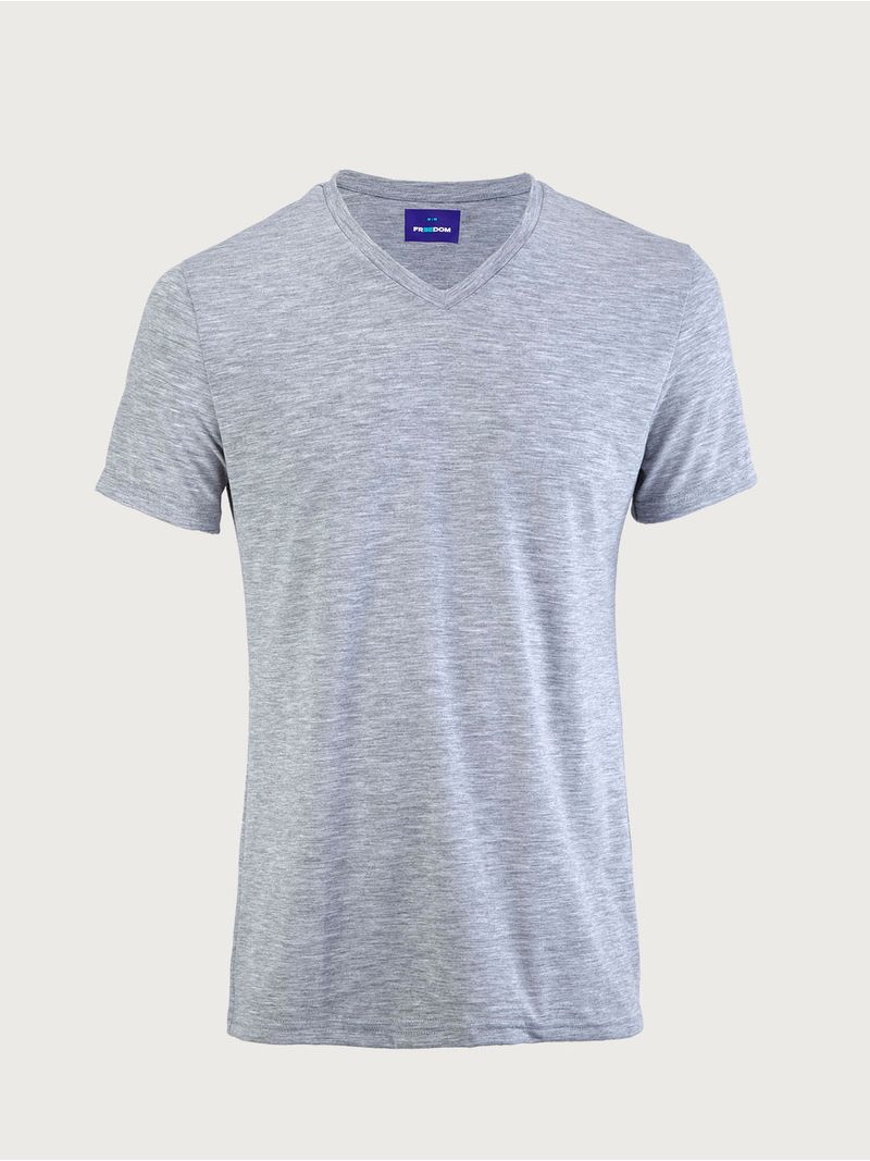 Camiseta Basic Cuello V para Hombre 02129
