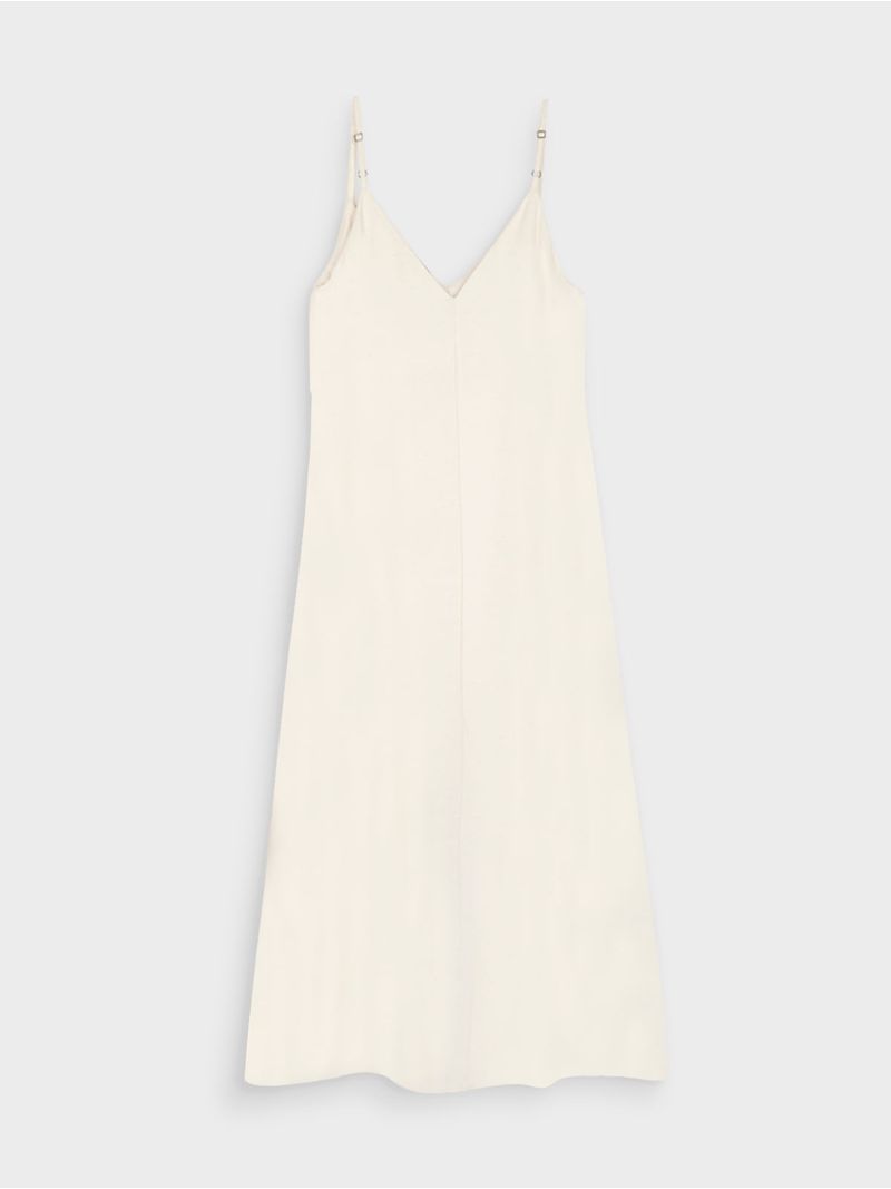 Vestido de Tirantes Unicolor para Mujer 41516