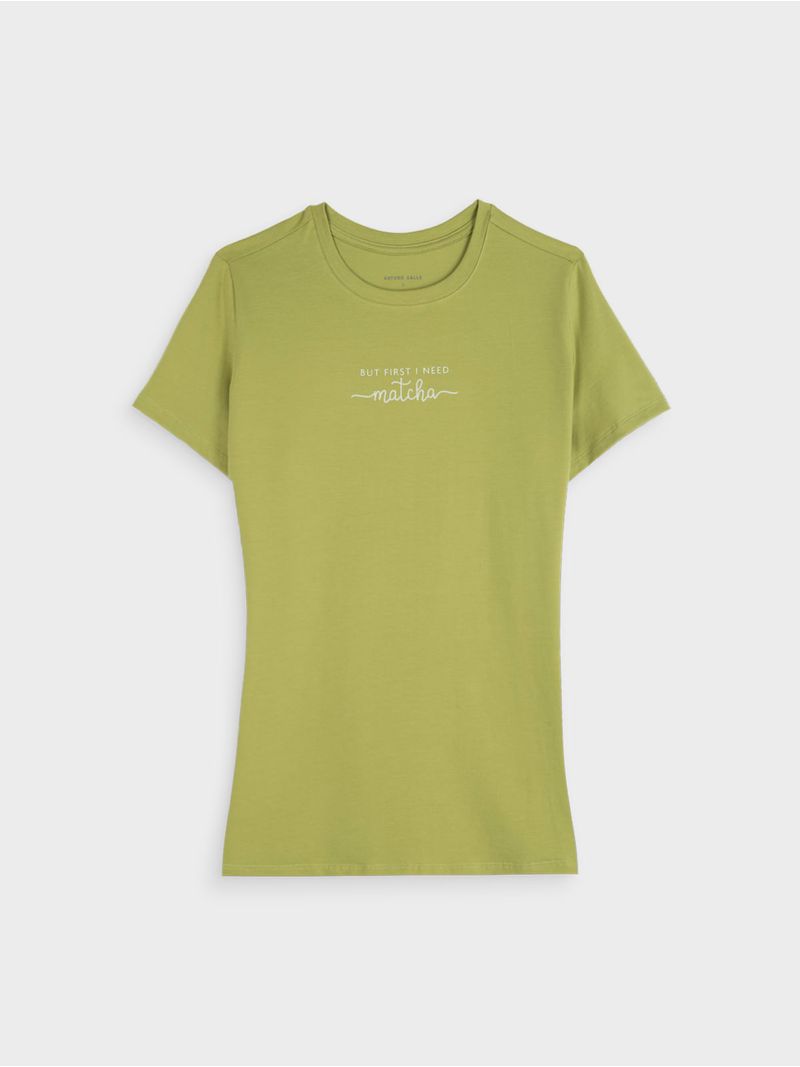 Camiseta Estampada para Mujer 46511