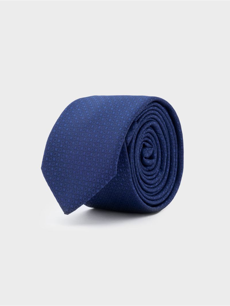 Corbata Poliéster con Textura y Tejido Jacquard para Hombre 47464