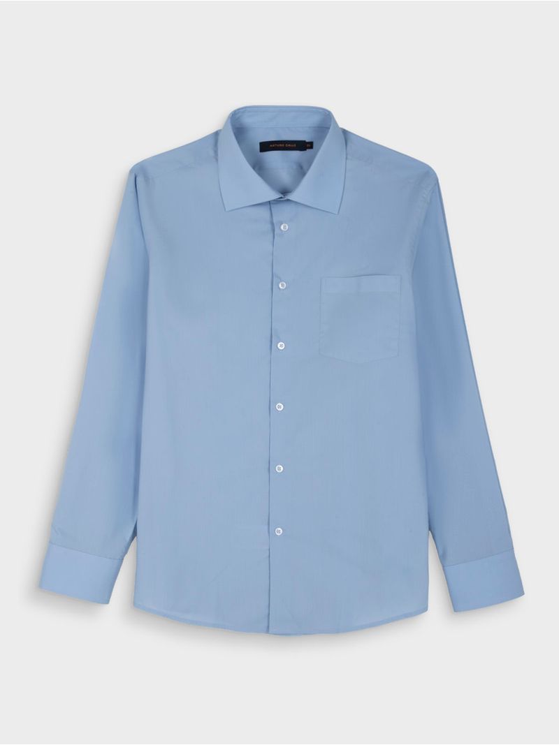 Camisa Formal Manga Larga para Hombre 42194