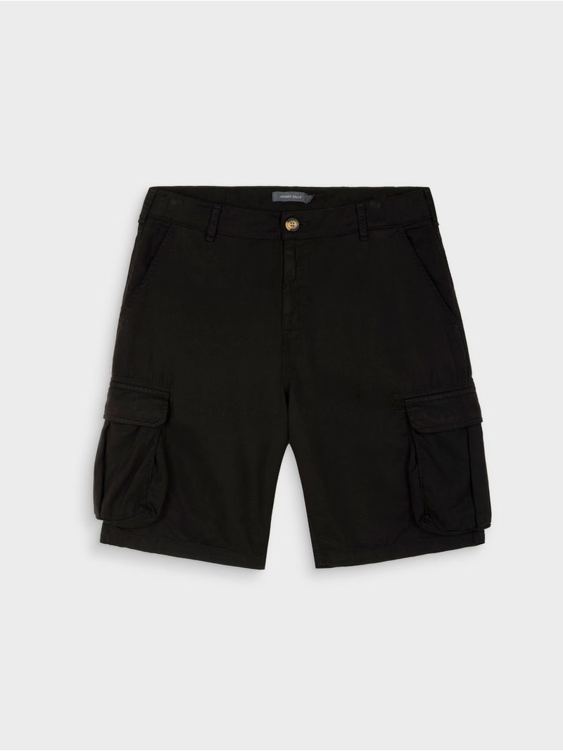 Bermuda Unicolor Regular Fit para Hombre 44766