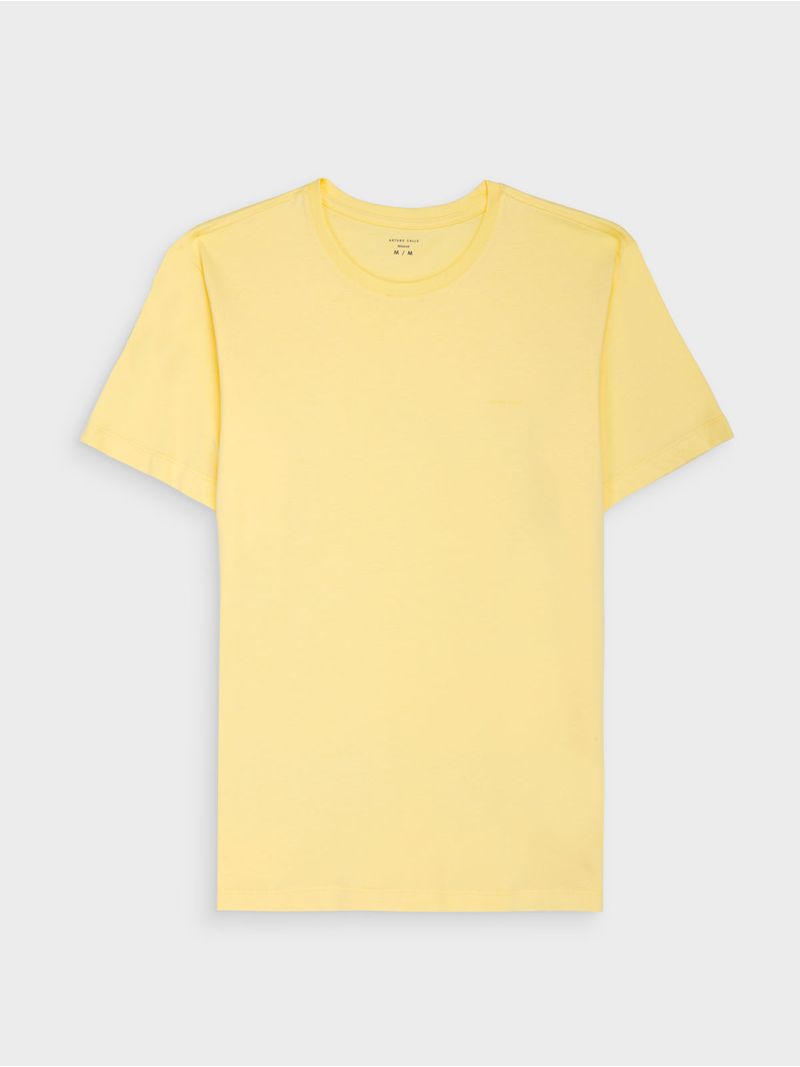 Camiseta Jersey Algodón Cuello Redondo para Hombre 44890