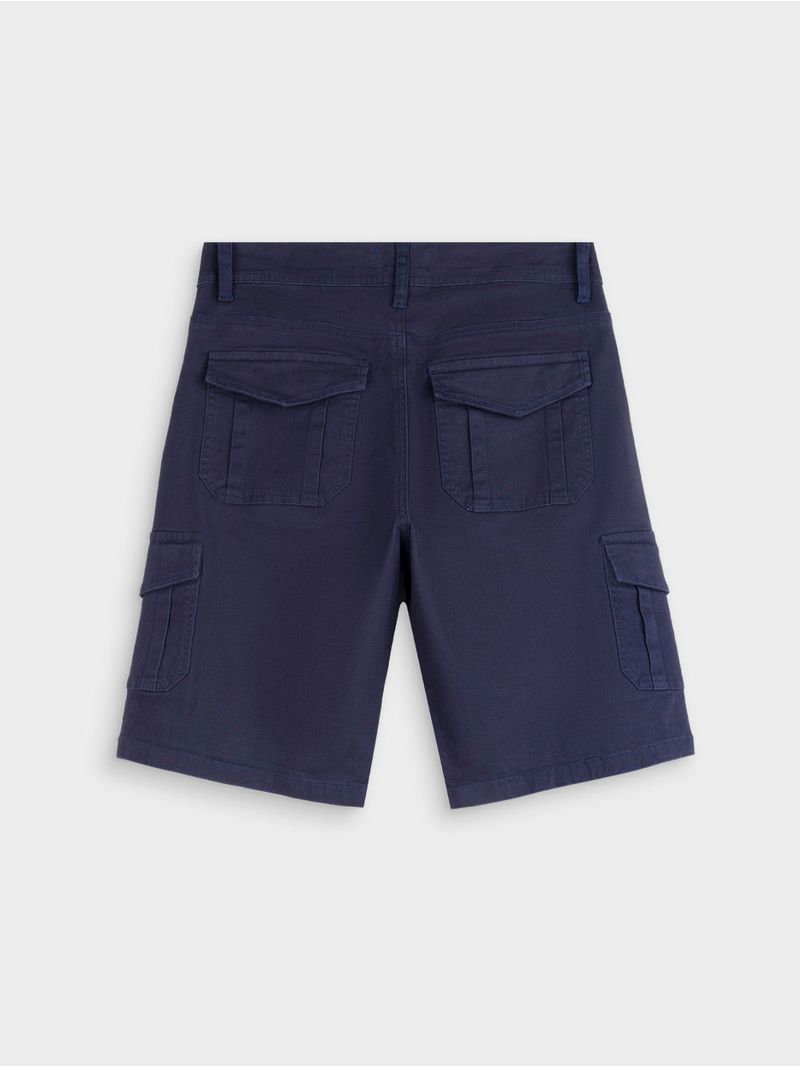 Bermuda Cargo Unicolor para Hombre 12610