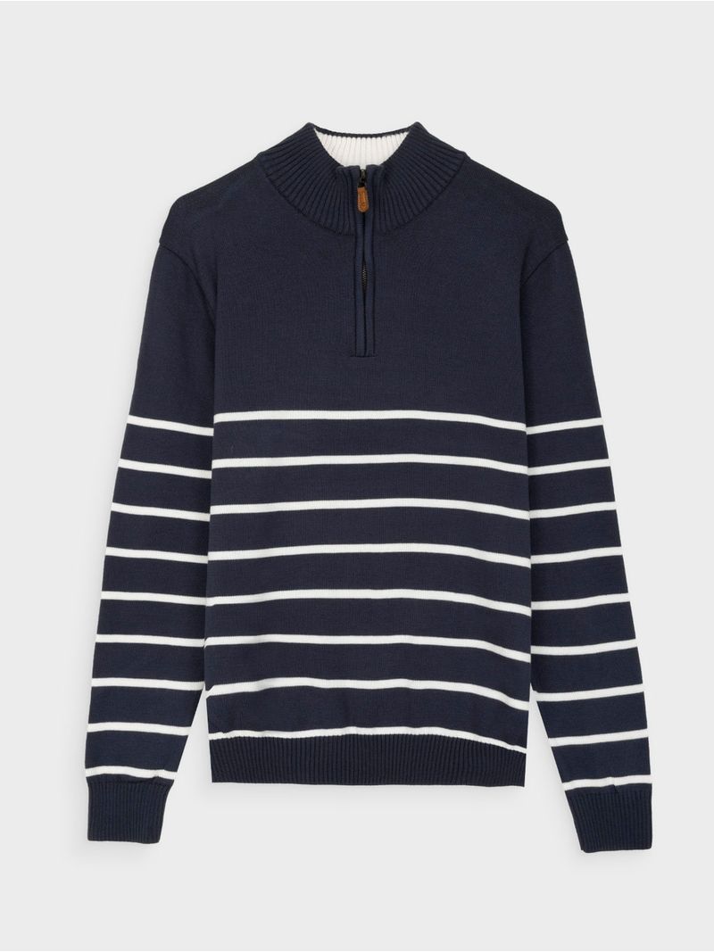 Suéter Cuello Camisero para Hombre 47587