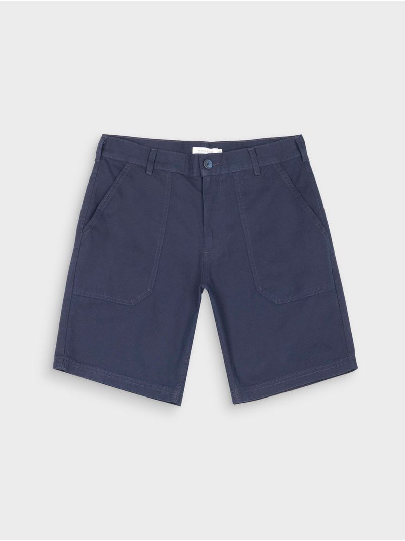 Bermuda Unicolor Regular Fit Para Hombre 38399