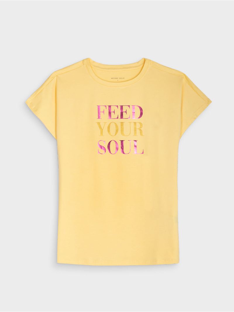 Camiseta Estampada para Mujer 42694