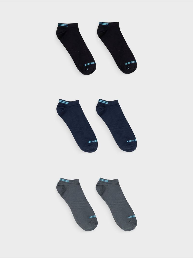 Pack X 3 Medias Tejido Punto Hombre 13688