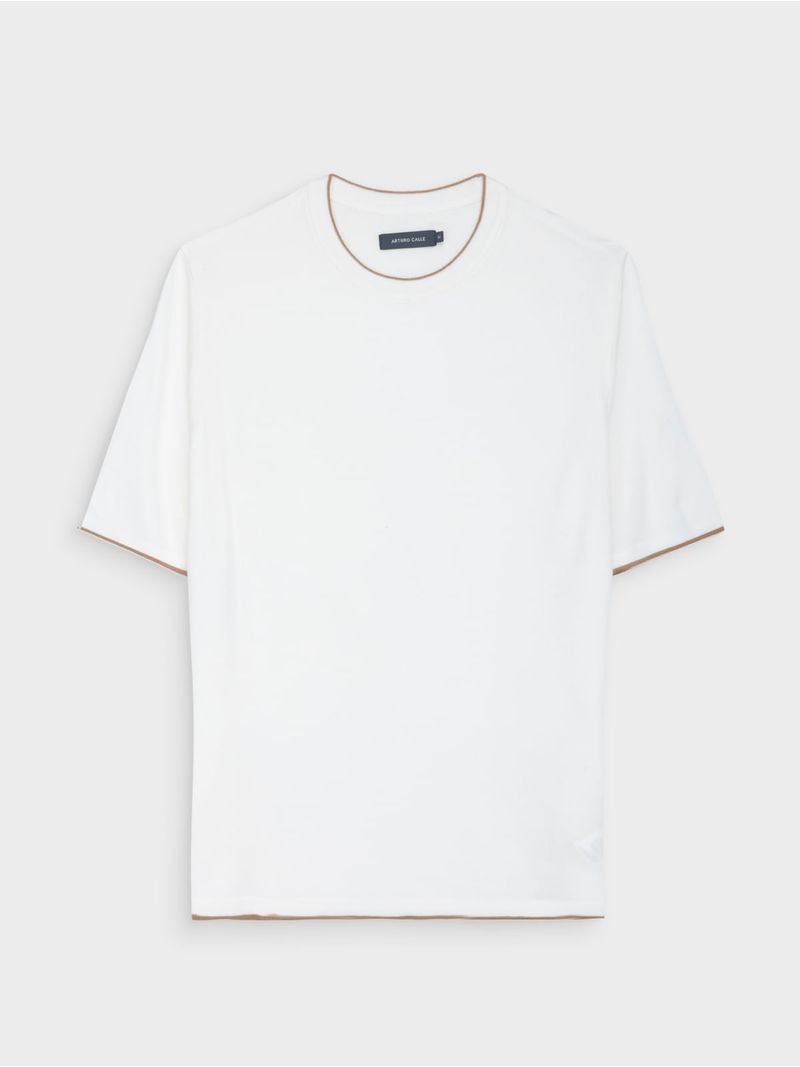 Camiseta Acrílico Modal Cuello Redondo para Hombre 44308