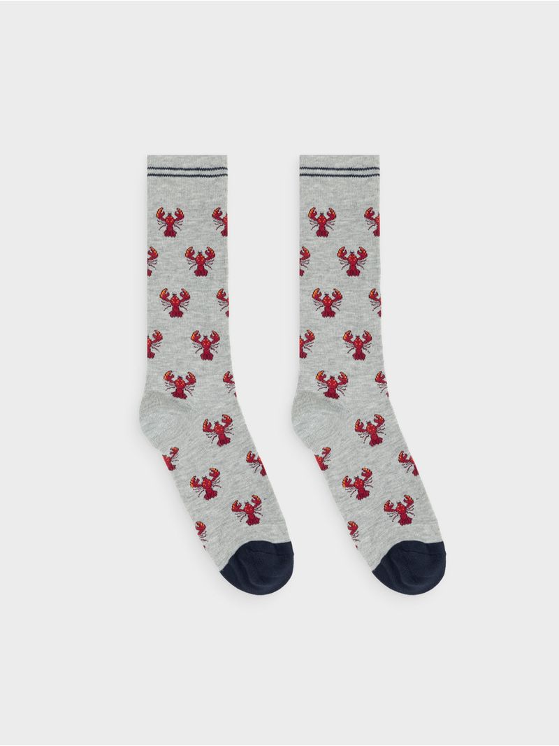 Medias Casual con Diseño para Hombre 45770