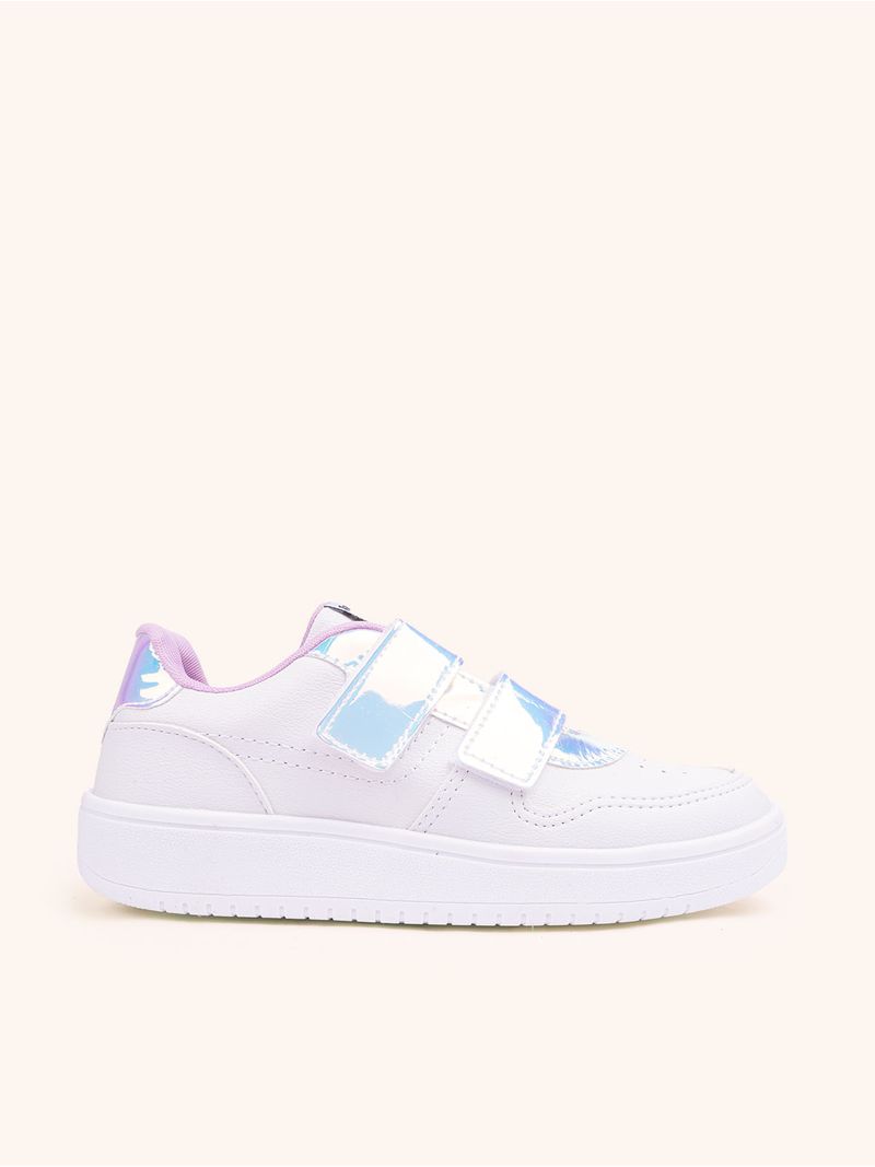Tenis con Diseño en Contraste para Niña 14508