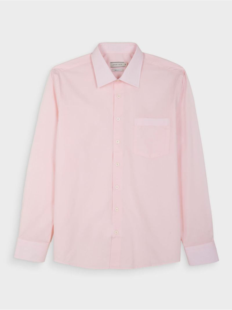 Camisa Formal Unicolor Regular Fit para Hombre 41649