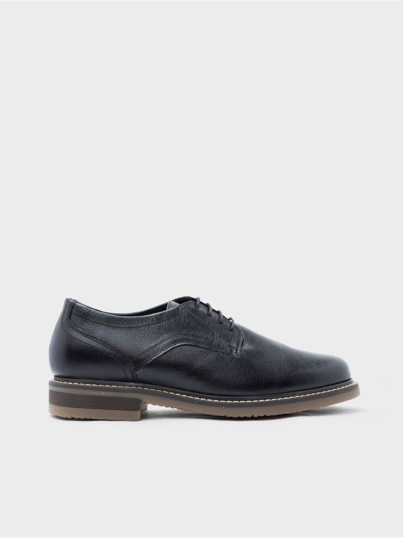 Zapato Casual con Costura en Contraste Alrededor de La Suela Y Suela Robusta 41686