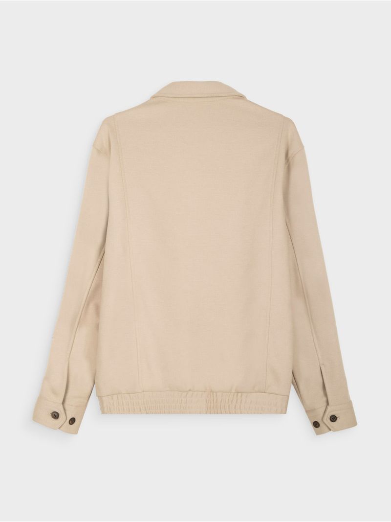 Chaqueta Estilo Clásico Casual con Cierre Frontal 42687