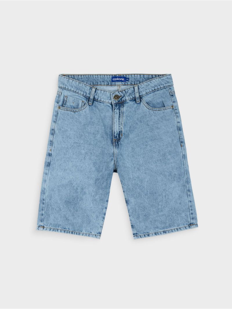 Bermuda en Denim para Hombre 13726