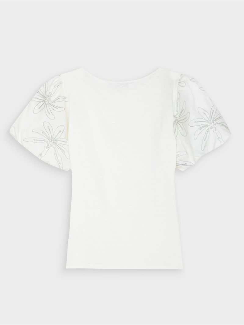 Camiseta Unicolor para Mujer 44849