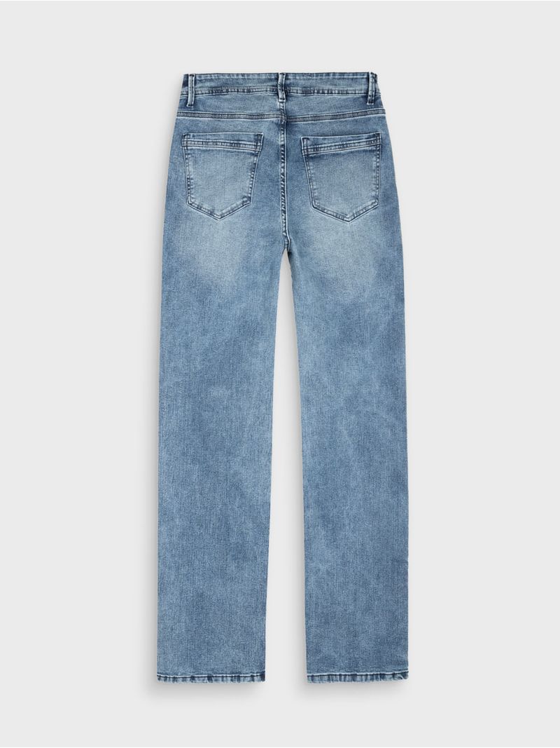 Jean Regular Fit Unicolor para Hombre 13147