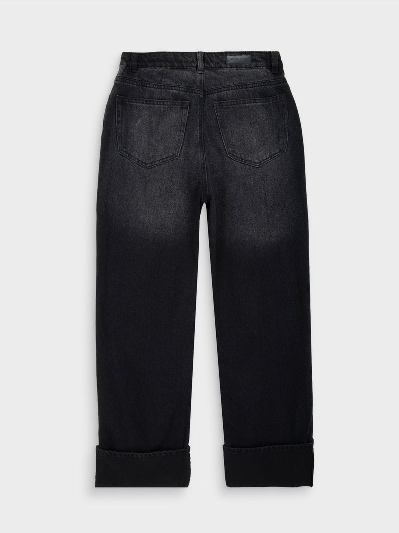 Pantalón Sarga en Algodón para Mujer 46518