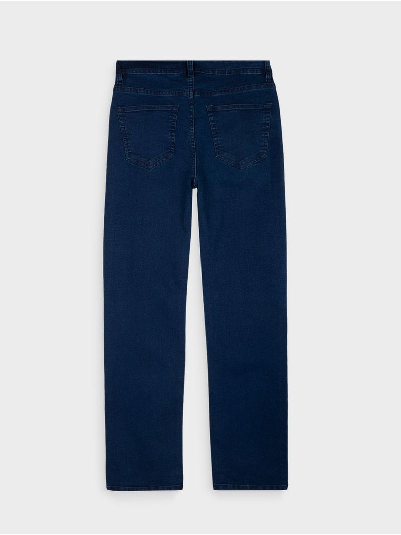 Jean Regular Fit Unicolor para Hombre 12604