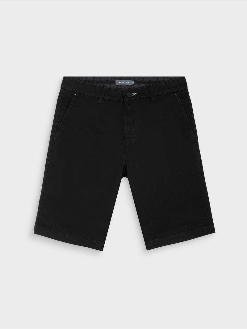 Bermuda Unicolor Regular Fit para Hombre 44751