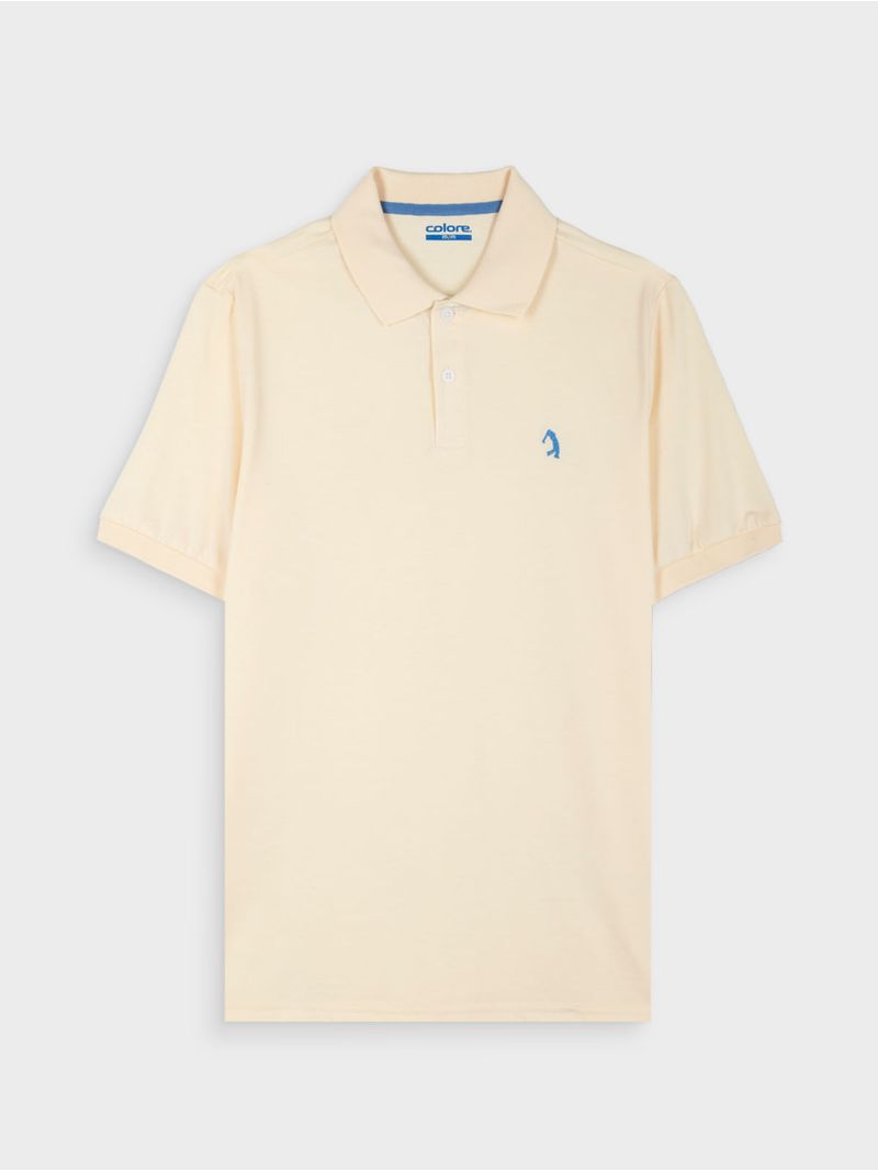 Polo Unicolor Jersey para Hombre 13640