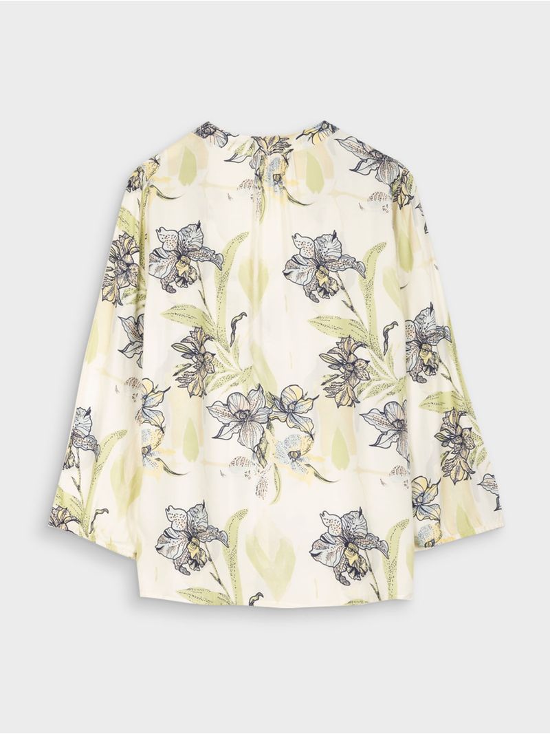 Blusa Fluida de Viscosa para Mujer 42429
