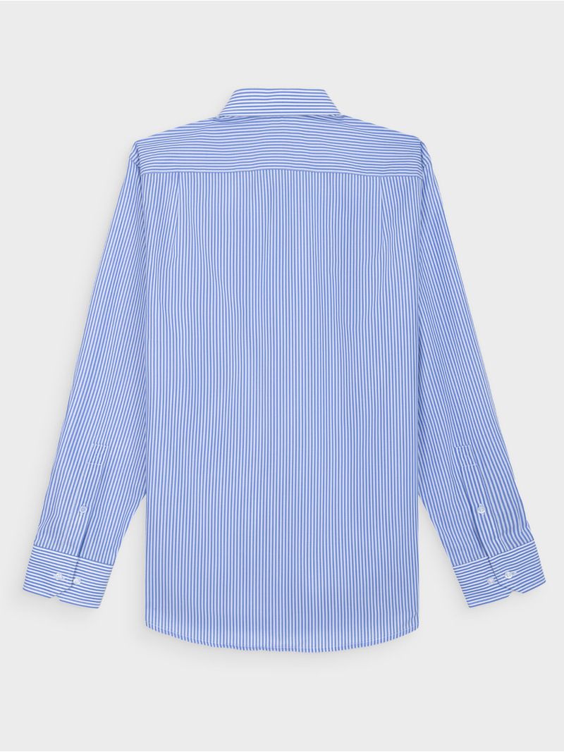 Camisa de Algodón Pima Semi Slim Fit para Hombre 43752