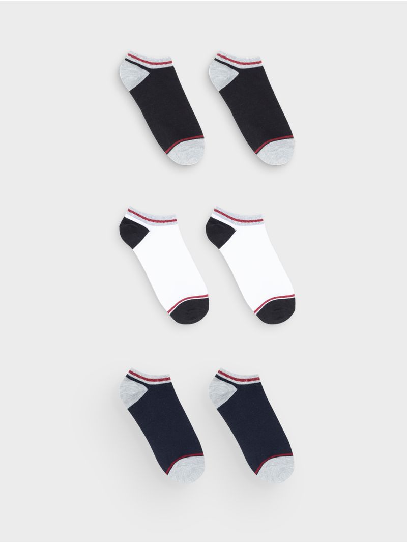 Pack X 3 Medias de Algodón para Hombre 13689