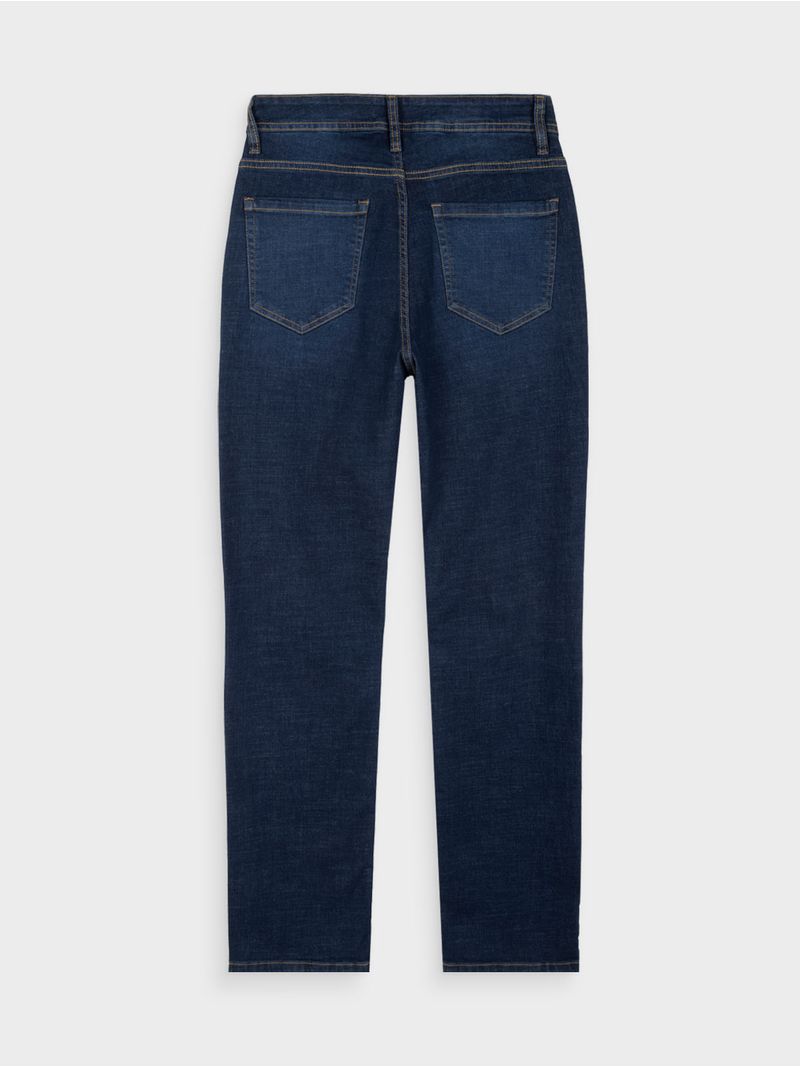 Jean Regular Fit Unicolor para Hombre 13758