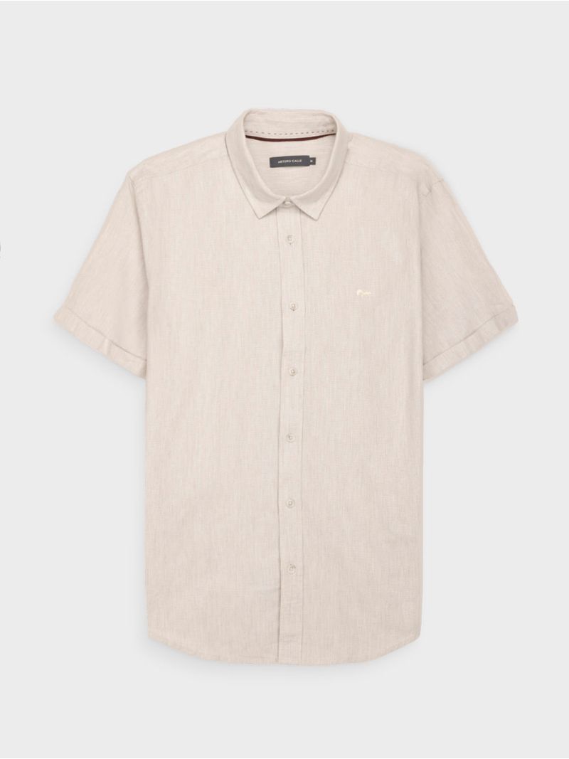 Camisa Casual en Algodón Semi Slim Fit para Hombre 44763