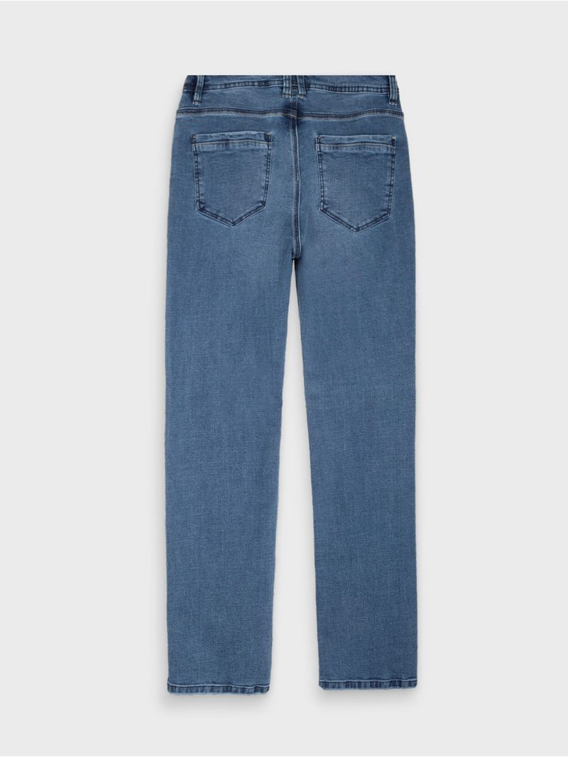 Jean Regular Fit Unicolor para Hombre 13167