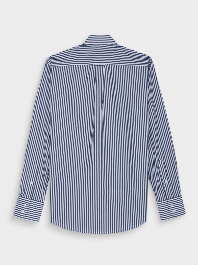 Camisa Semi Slim Fit en Algodón para Hombre 46867