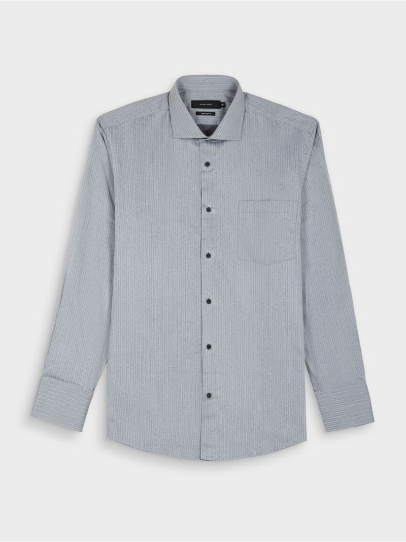 Camisa Formal Preteñida Manga Larga para Hombre 36738